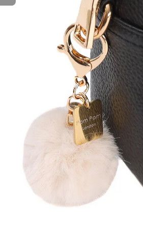 Mini Pom Pom Keyring