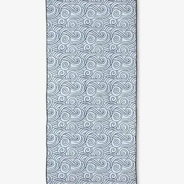 Blue Waves Beach Towel