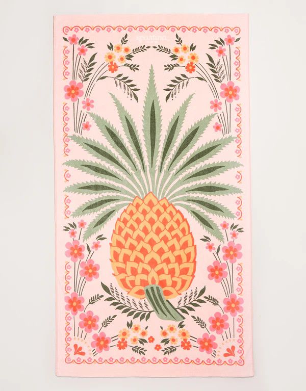 Beach Towel Alljoy Landing Pineapple