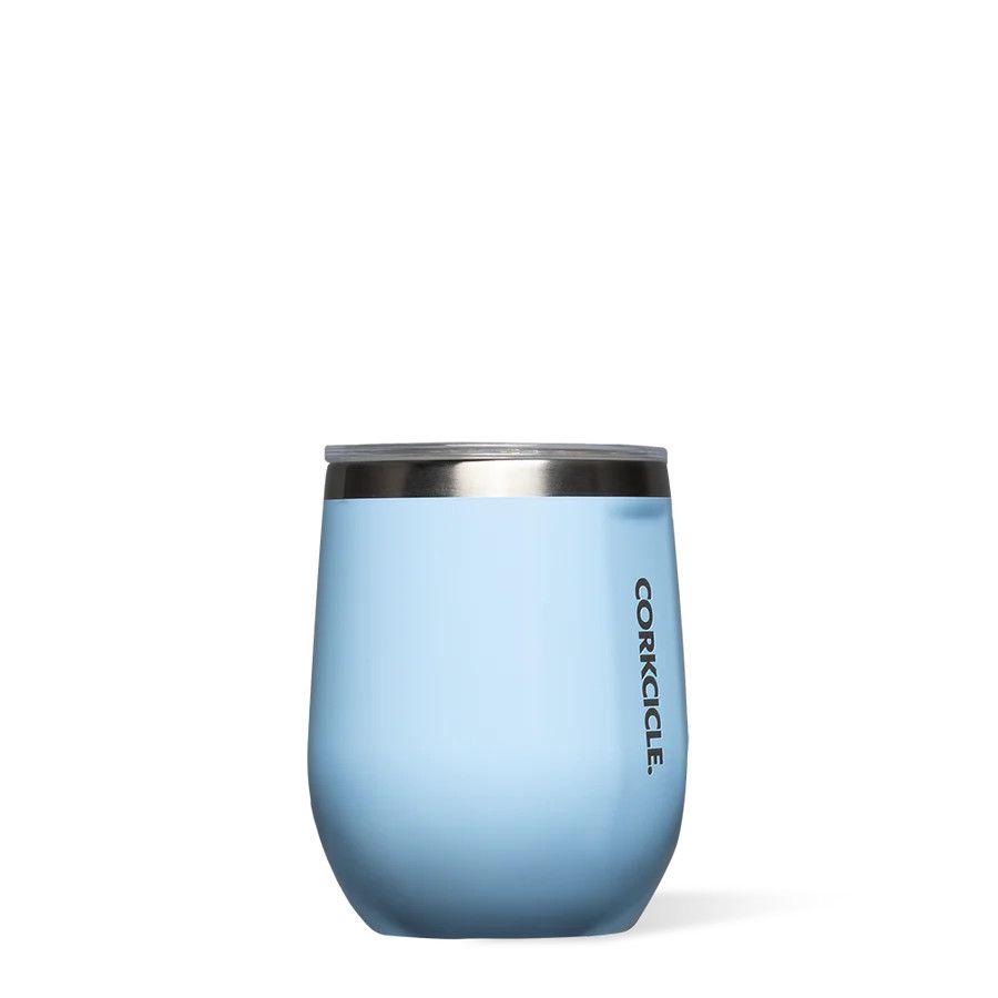 Stemless Wine Baby Baby Blue 12 oz