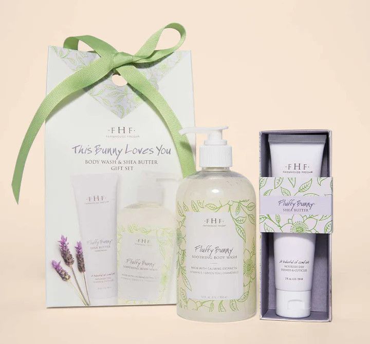 This Bunny Loves You Gift Set Body Wash &amp; Hand Cream