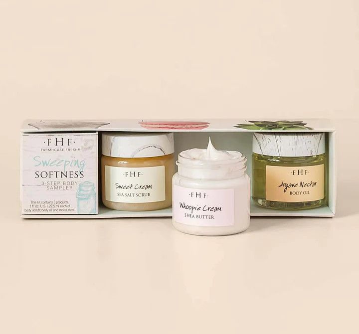 Sweeping Softness 3 Step Body Sampler Set
