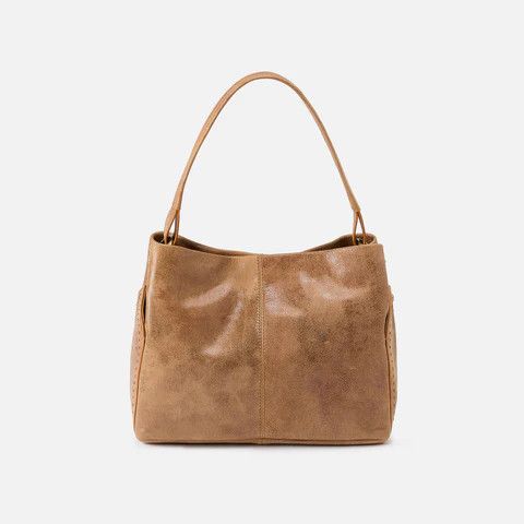 Seneca Shoulder Bag Buffed Leather Whiskey