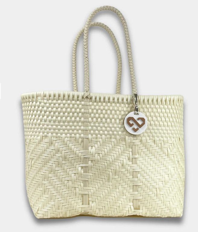 Glimmer Pearl Tote Bag Small