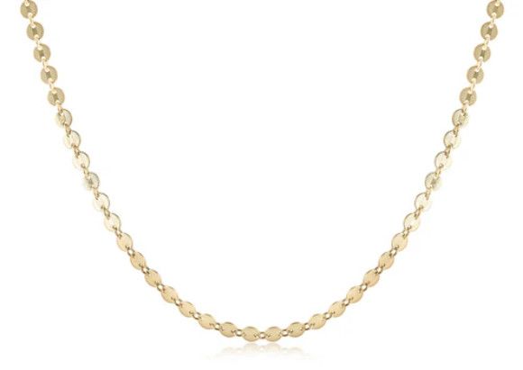 17&quot; Choker Infinity Chic Chain Gold