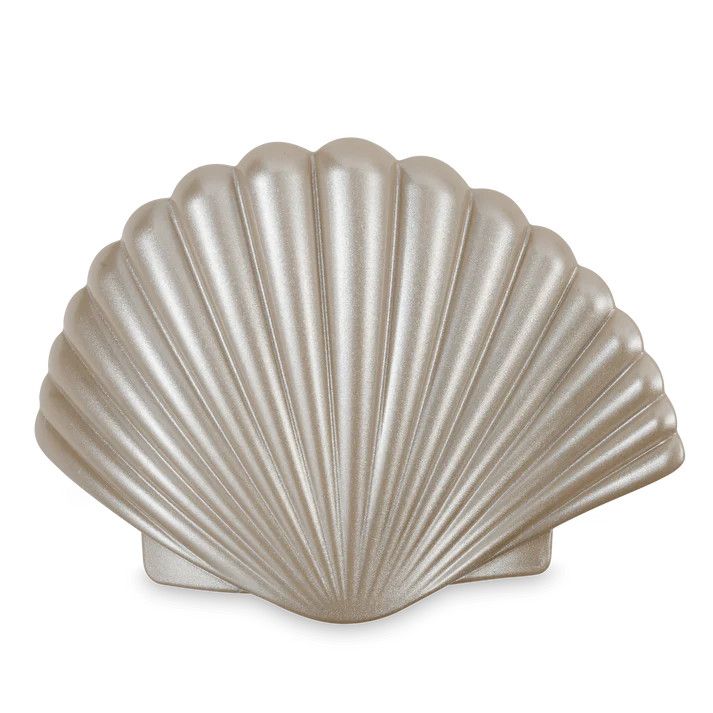 Large Flat Clip Shimmering Shell