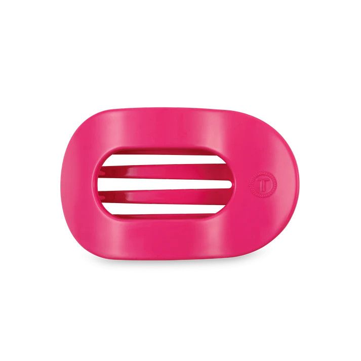 Medium Flat Round Clip Tropical Punch