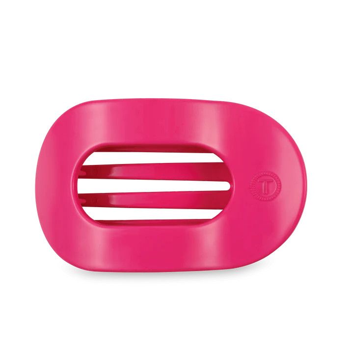 Large Flat Round Clip Tropical Punch