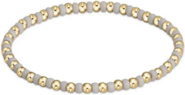 Gameday Hope Grateful Bracelet- White
