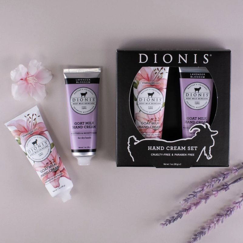 Stargazer Lily and Lavender Blossom  Hand Cream Set