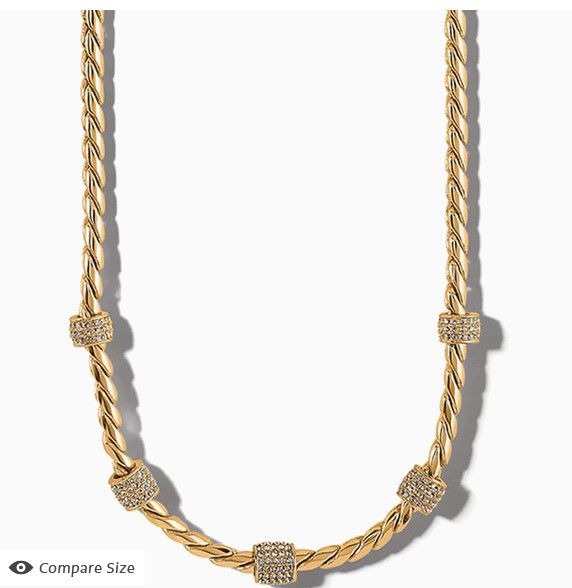 Meridian Gold Necklace