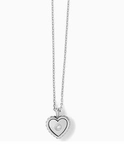 Pretty Tough Bold Heart Petite Heart Necklace