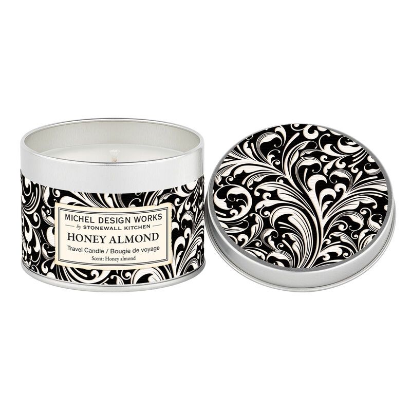 Travel Candle Honey Almond