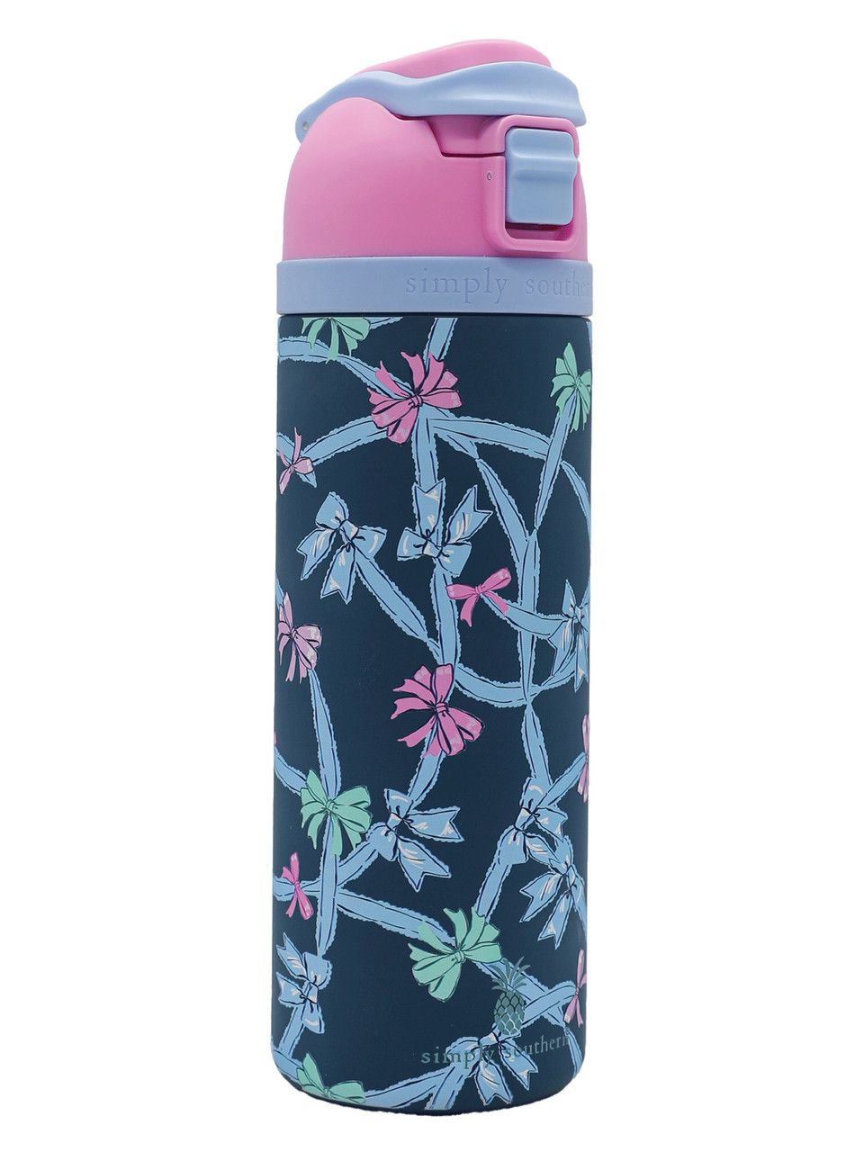 24oz Water Bottle, Color: Ribbon