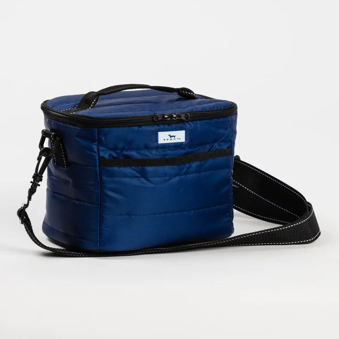 Road Snacks Lunch Bag Navy Puffer