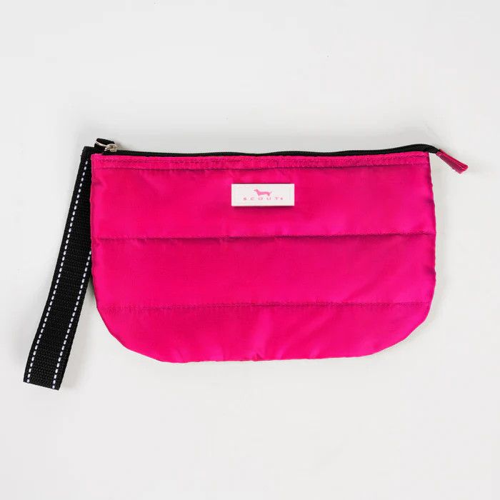 Roamy Wristlet Pink Puffer