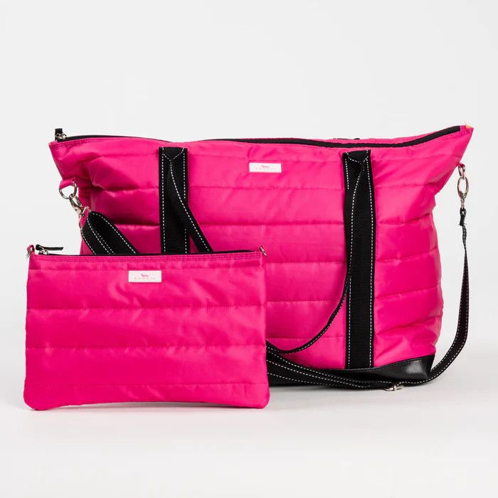 Triple Advisor 3-in-1 Travel Bag Pink Puffer