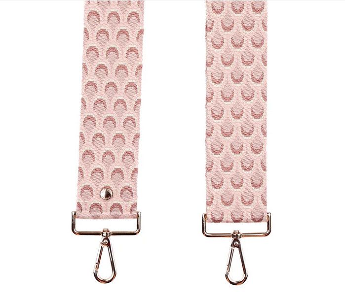 Pom Pom Strap Blush Peacock Narrow