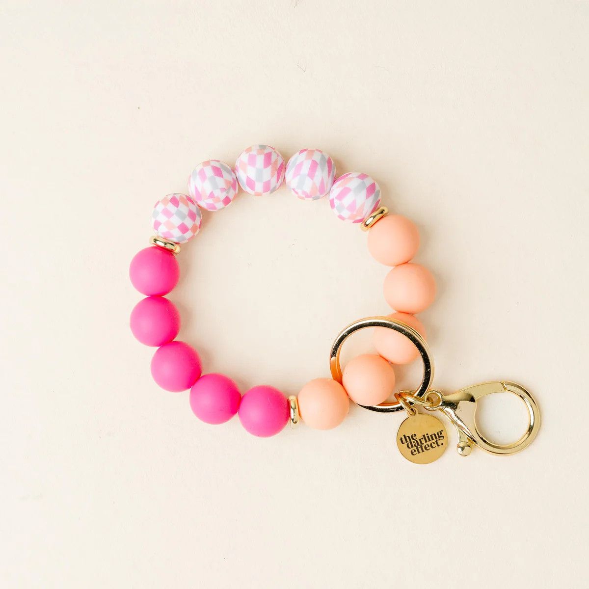Hands Free Keychain Wristlet Check Me Out