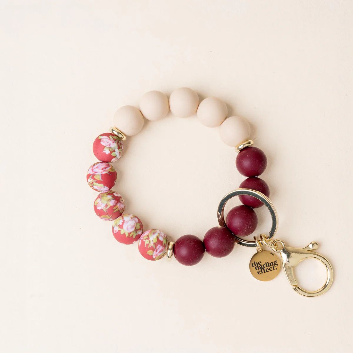 Hands-Free Keychain Wristlet Vineyard Escapade