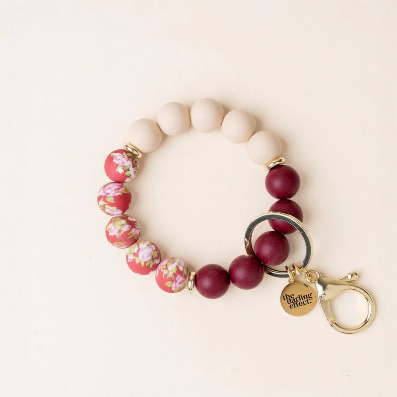 Hands-Free Keychain Wristlet Vineyard Escapade