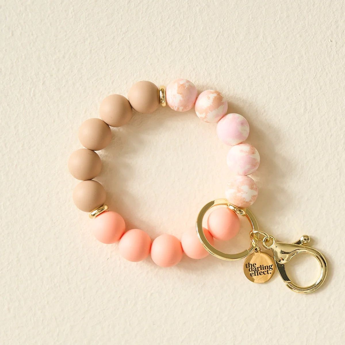 Hands Free Keychain Wristlet Boho Beauty