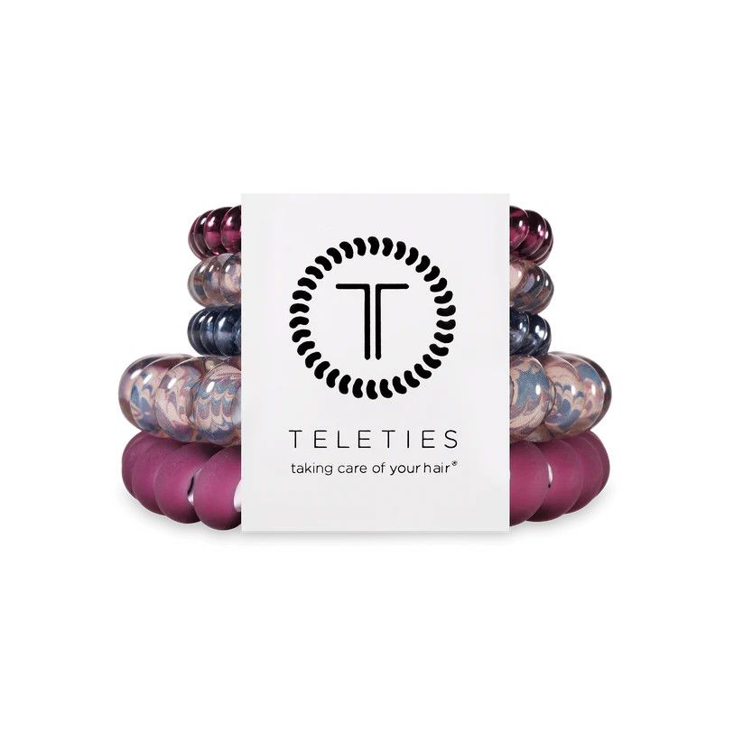 5 Pack Hair Ties Mixed Pack Purple Haze
