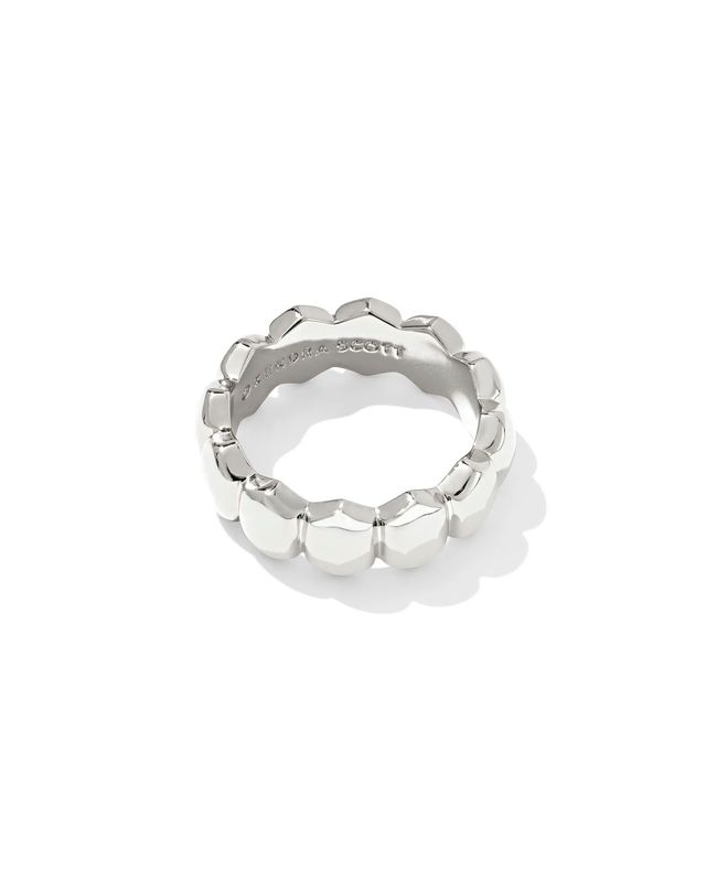 Kaitlin Band Ring Silver
