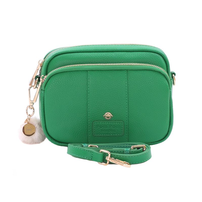 Pom Pom Original Bag with Special Keyring and Dust Bag District Line Green