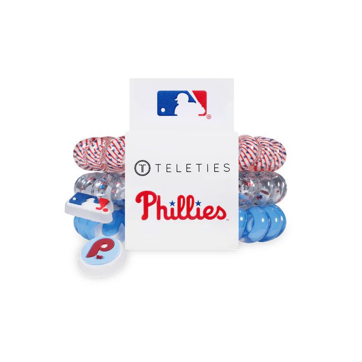 3 Pack Large Hair Ties Philadelphia Phillies