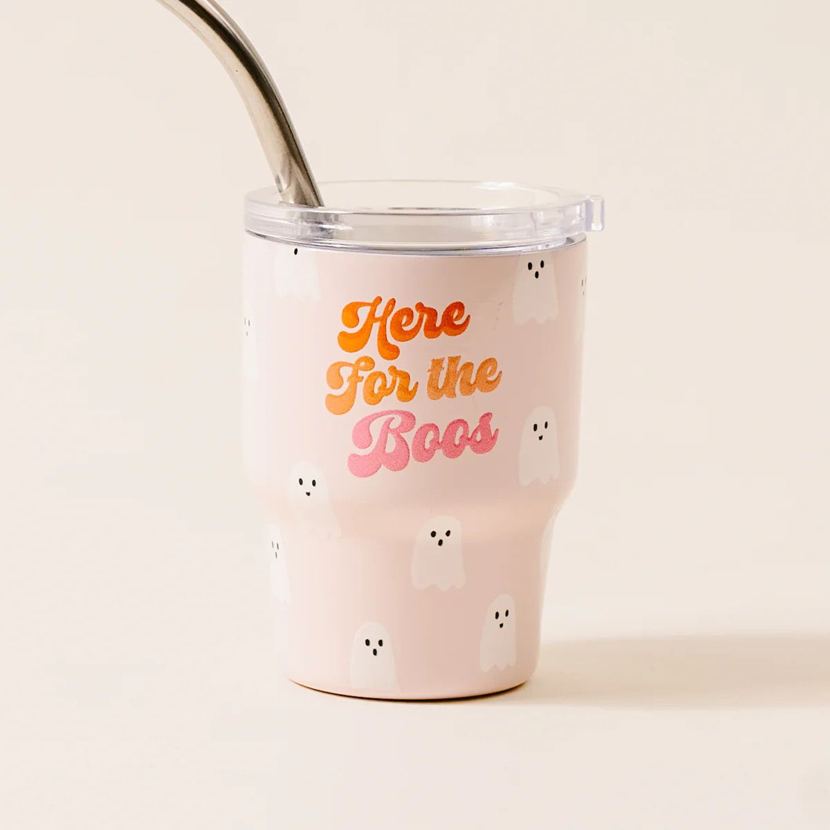 2 oz Tiny Tumbler w/  Here For The Boos