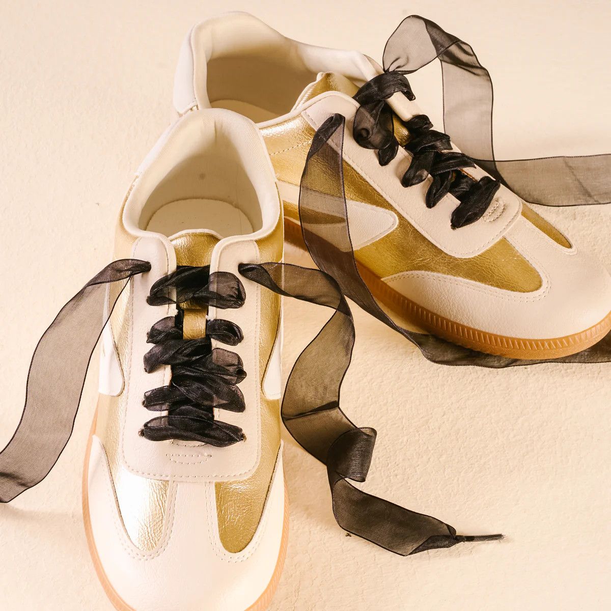 Step It Up Shoelaces, Color: Sheer Black