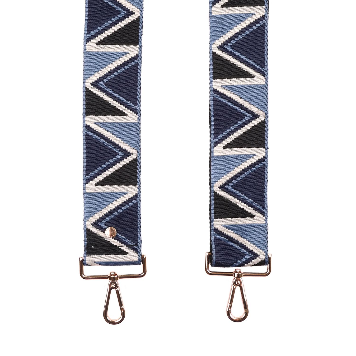 Pom Pom Strap Nordic Blue Triangle