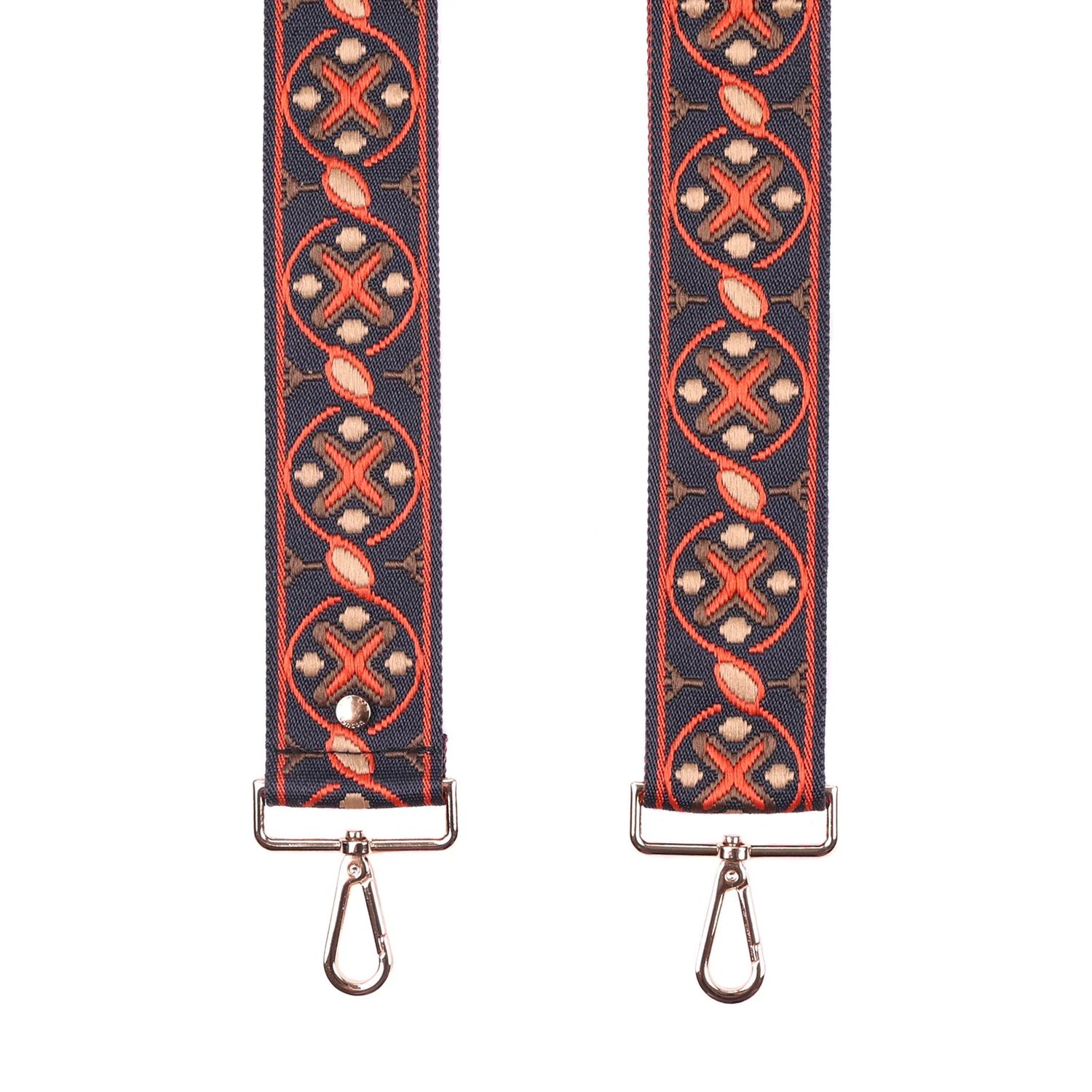 Pom Pom Strap Orange Spice Regal Weave