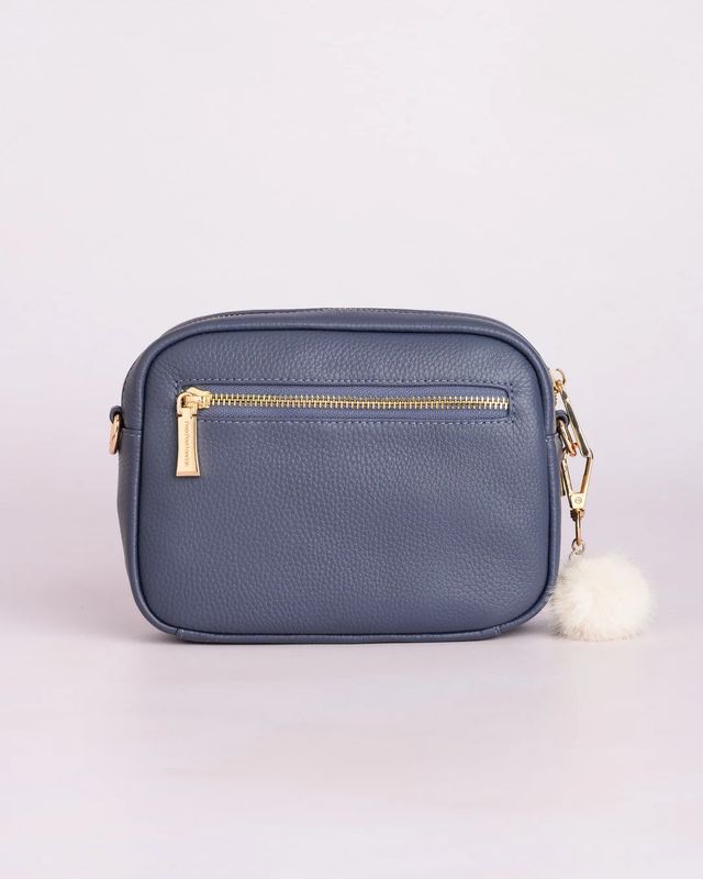Pom Pom London Original Bag Slate Blue