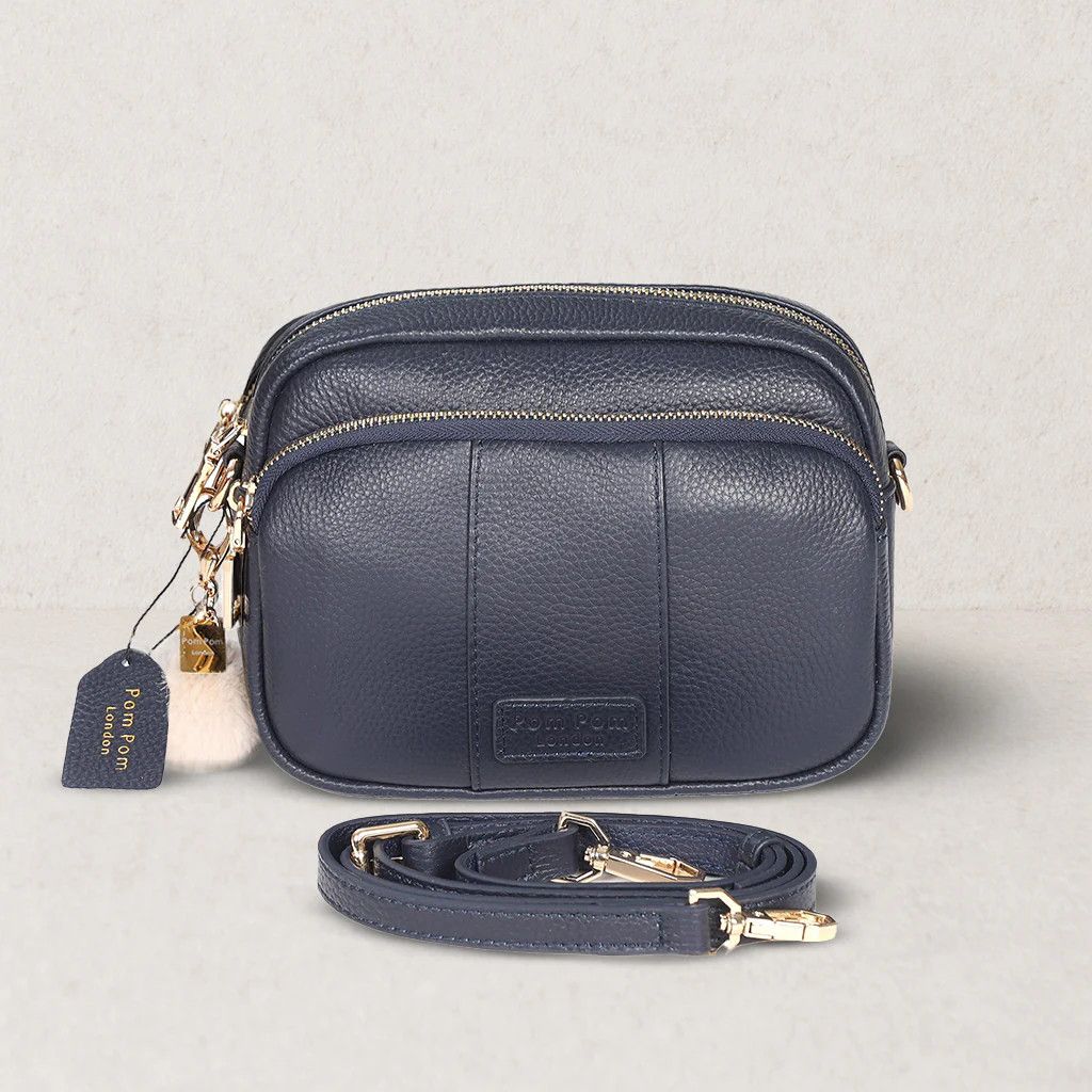 Pom Pom Original Bag Navy
