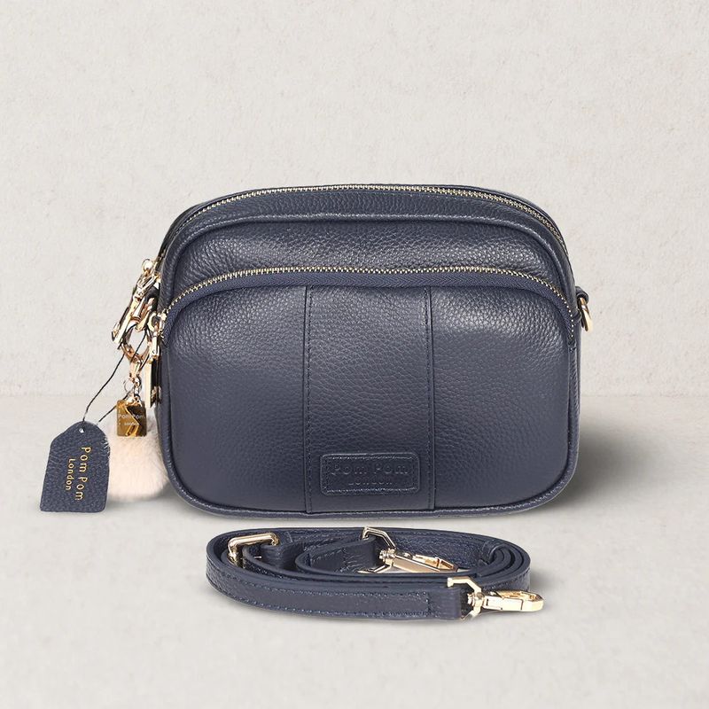 Pom Pom London Original Bag Navy