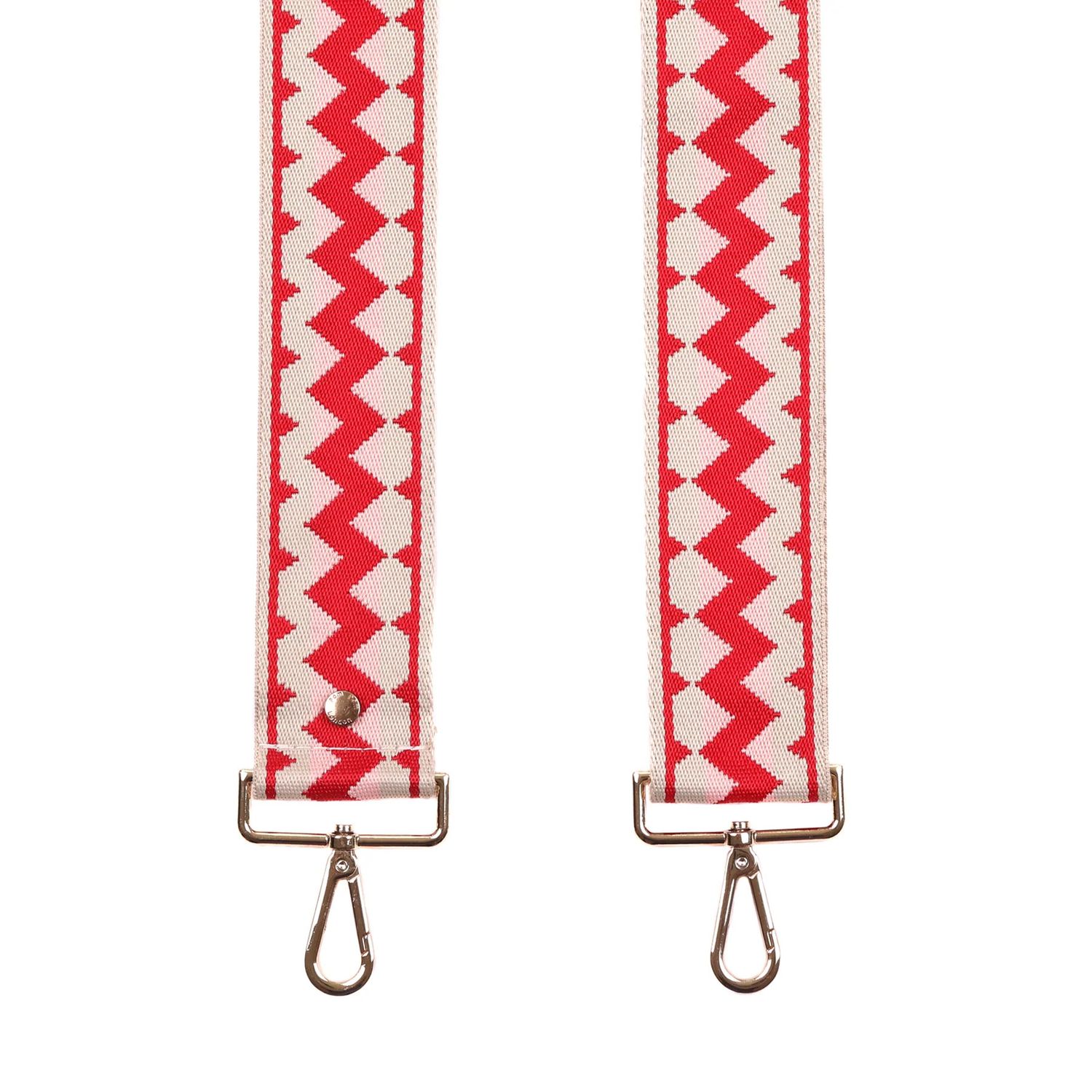 Pom Pom Strap Red Viper