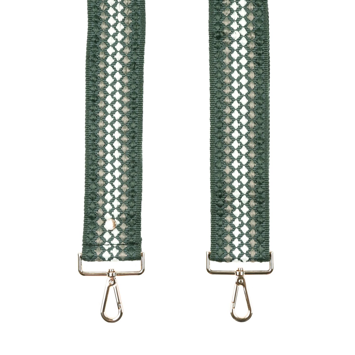 Pom Pom Strap Green Bobble