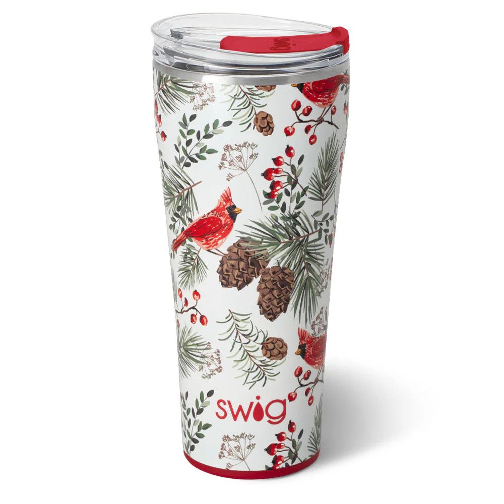Tumbler 32 oz Winter Cardinals