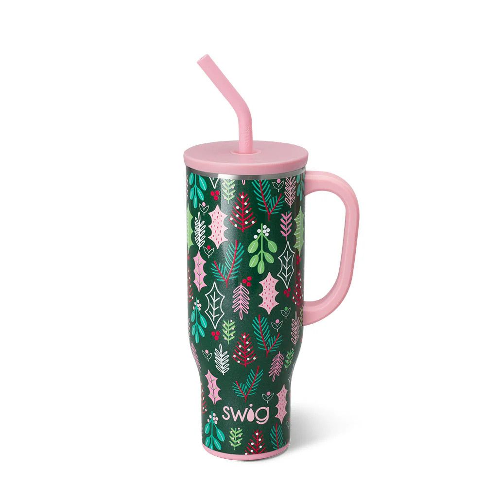 Mega Mug 30 oz Merry Mistletoe
