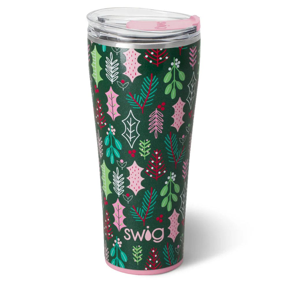 Tumbler 32 oz Merry Mistletoe