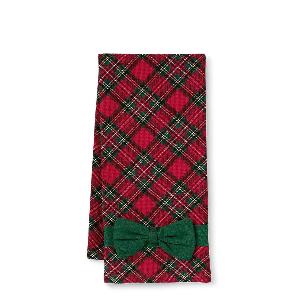 Tea Towel Christmas Plaid
