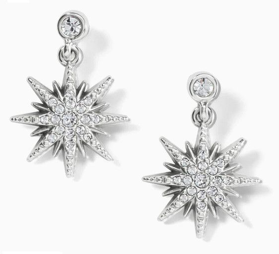 Radiant Star Post Earrings