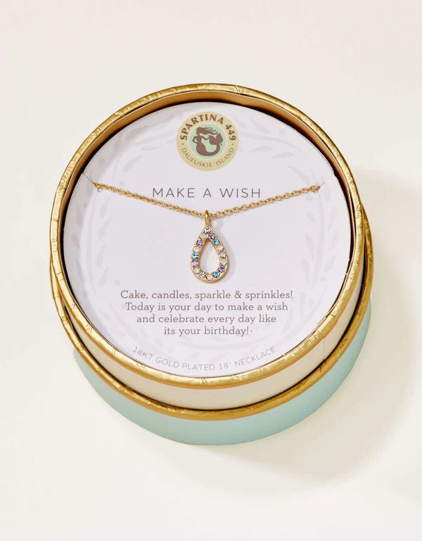 Sea La Vie Necklace 18 in Make A Wish/Flame