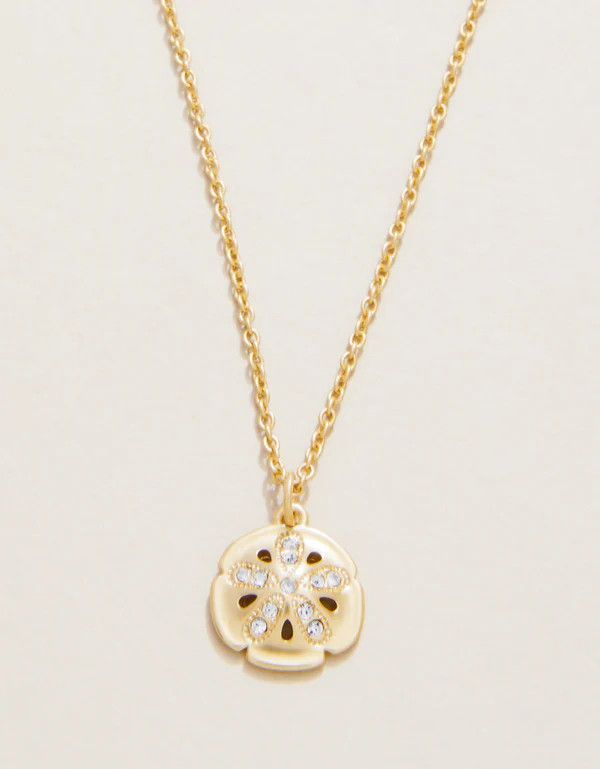Sea La Vie Necklace 18'' Treasured/Sand Dollar Gold