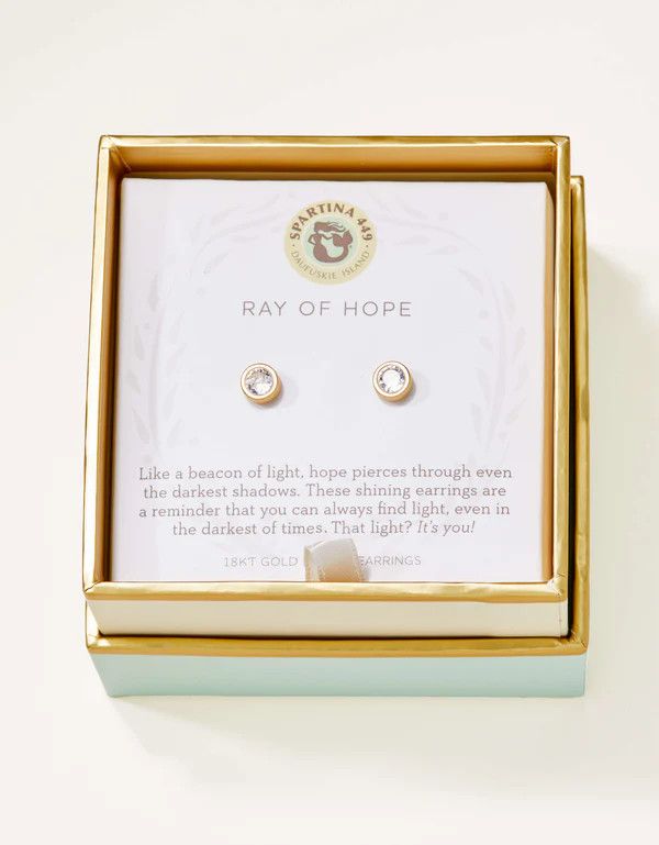 Sea La Vie Stud Earrings Ray of Hope/Gem