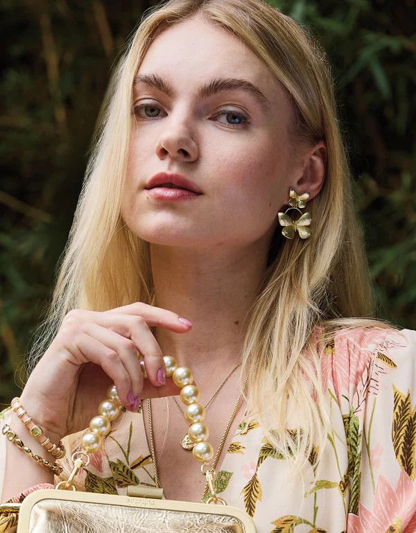 Butterfly Earrings Gold