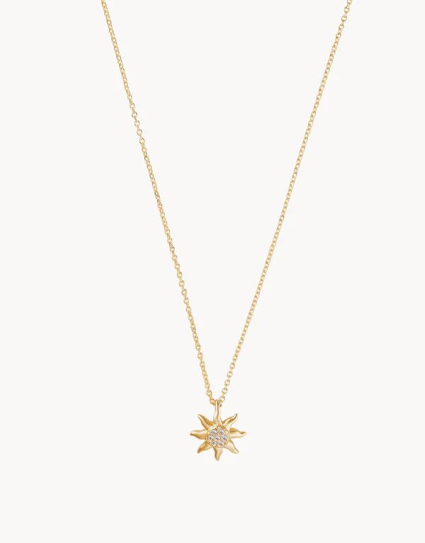 Sea La Vie Necklace Celebrate  Happy Day/Sun Gold
