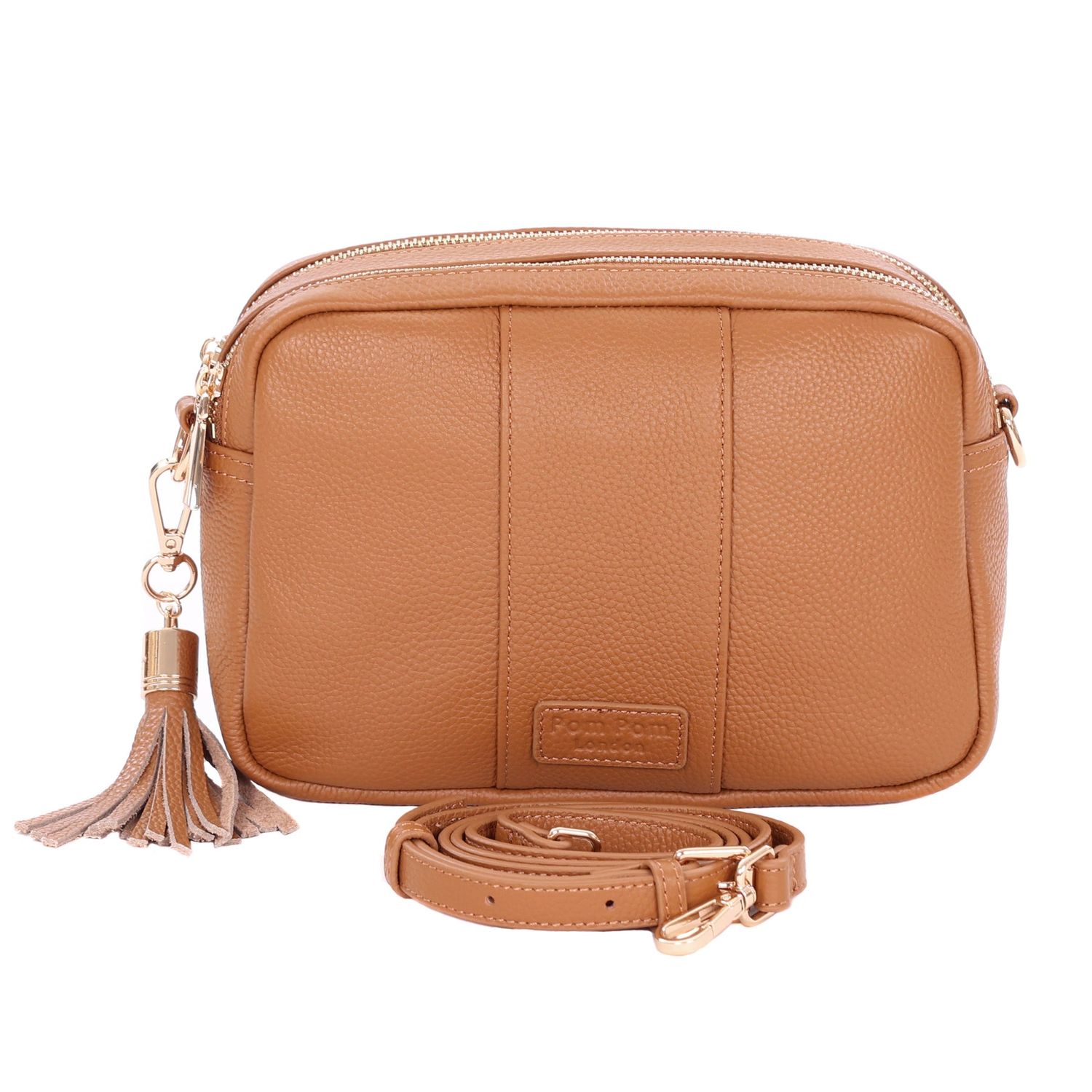 Pom Pom London City Duo Bag Maple